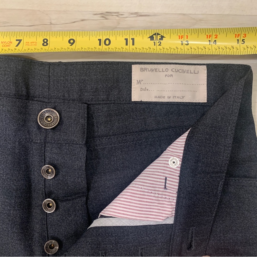 Brunello Cucinelli men’s wool pants US30 / IT46